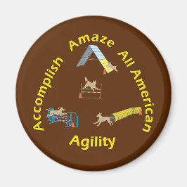 All American Agilia Magnet
