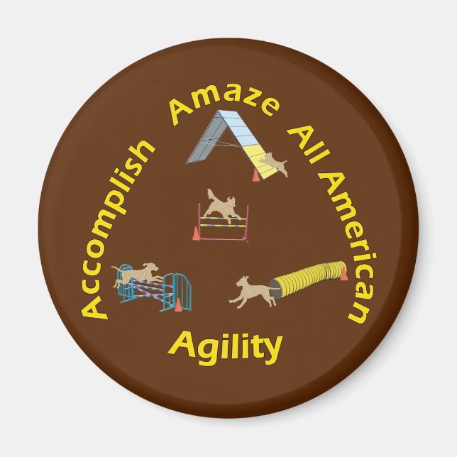 All American Agilia Magnet (Framsidan)