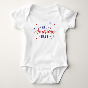 All American Baby 4 juli självständighet patriotis T Shirt
