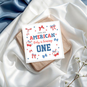 All American Baby Coquette Party Servetter