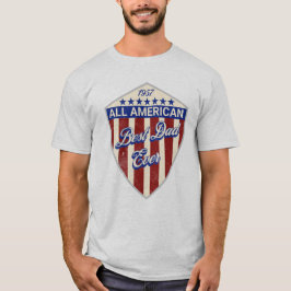 All American Bästa Pappa Någonsin T Shirt