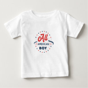 All American Boy Badge Tee