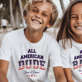 All American Boy Patriotic 4 juli T Shirt