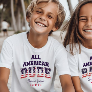 All American Boy Patriotic 4 juli T Shirt