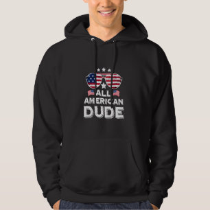 All American Boy USA Sunglasses Family Matching 4 Hoodie