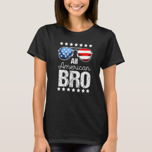 All American Bro 4:e juli Manar Boy Sunglasses Pa T Shirt