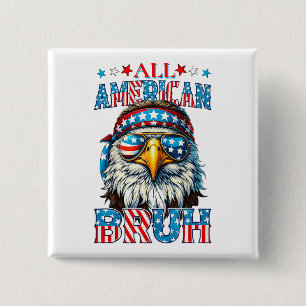 All-American Bruh - Patriotic Eagle Swagger Knapp