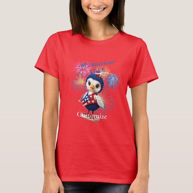 All-American Chick Thunder_Cove T Shirt (Framsida)