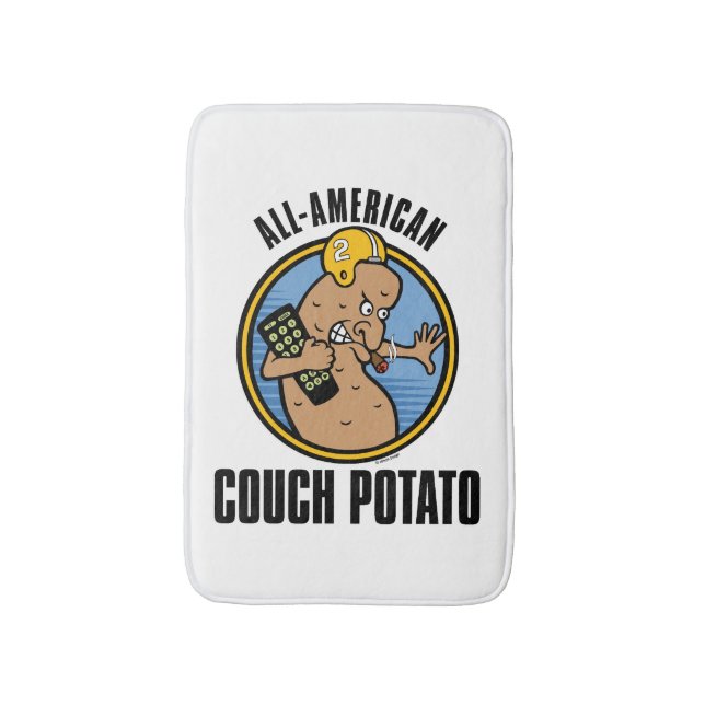 All-American Couch Potato Badrumsmatta (Framsidan (Vertikal))
