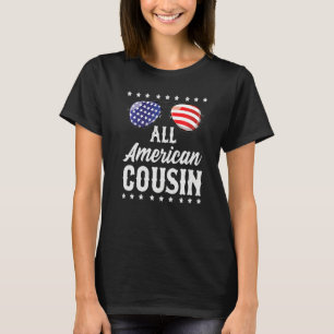 All American Cousin 4:e juli Independence day P T Shirt