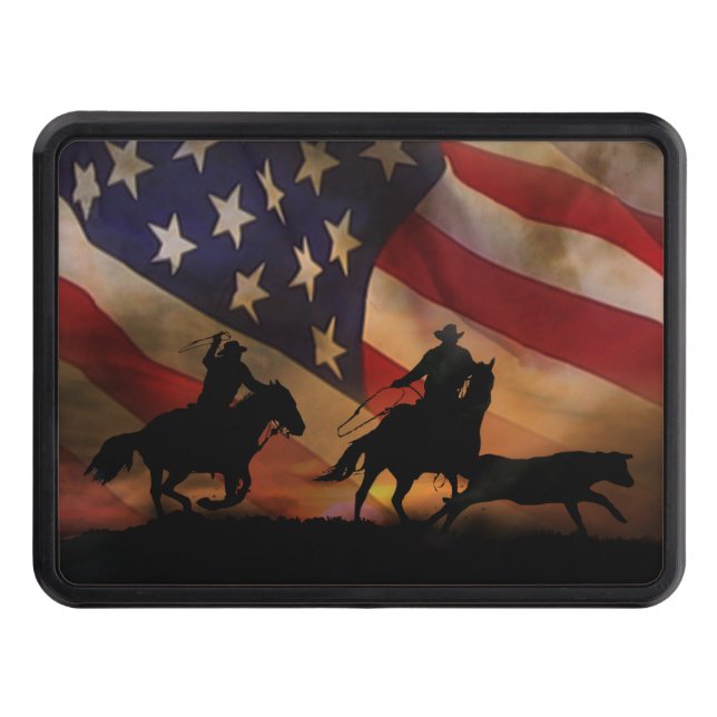 All American Cowboy Roping Dragkroksskydd (Framsidan)