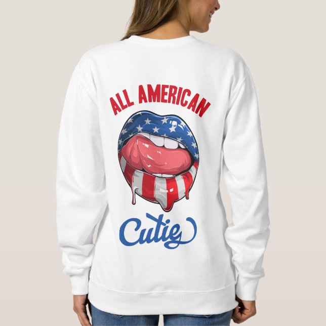 All American Cutie  T Shirt (Baksida)