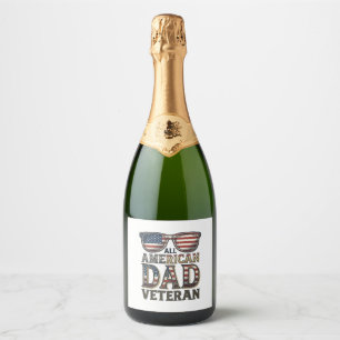 All American Dad Veteran Patriotiska Solglasögon T