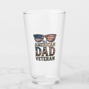 All American Dad Veteran Patriotiska Solglasögon T Glaskopp