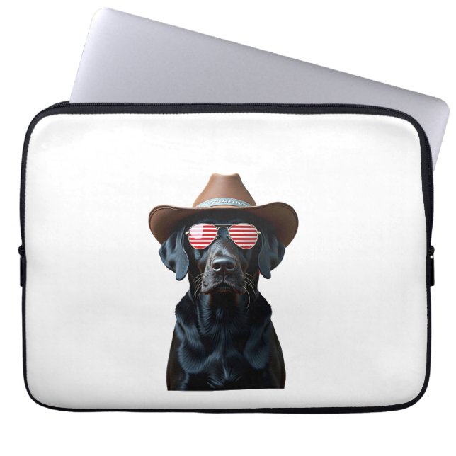 ALL AMERICAN DOG-lovers pit bull (1) Laptop Fodral (Framsidan)