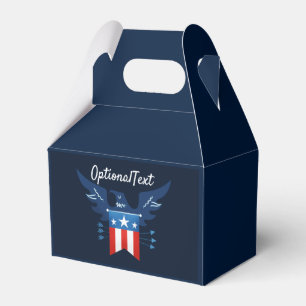 All American Eagle & Flagga Patriotic Presentaskar