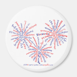 All-American Eldfestmagnet Magnet