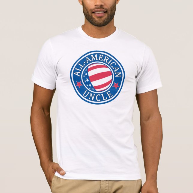 All-American farbror T Shirt (Framsida)