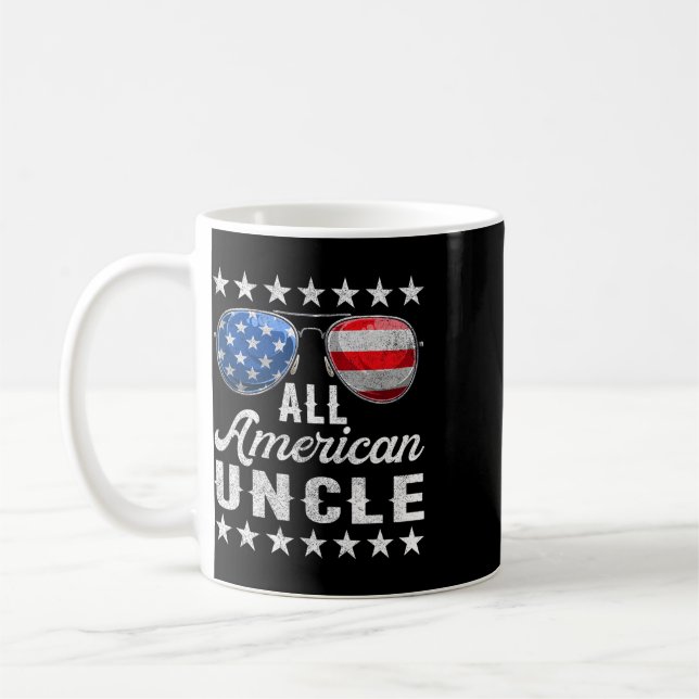 All American Farbror Tröja Kaffemugg (Vänster)