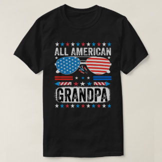 All American Farfar Patriotisk t-shirt