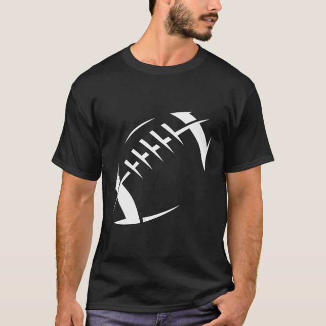 All American Football Boll T Shirt (Framsida)