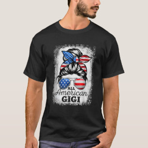All American Gi Patriot USA Mamma 4:e juli GiGi T Shirt
