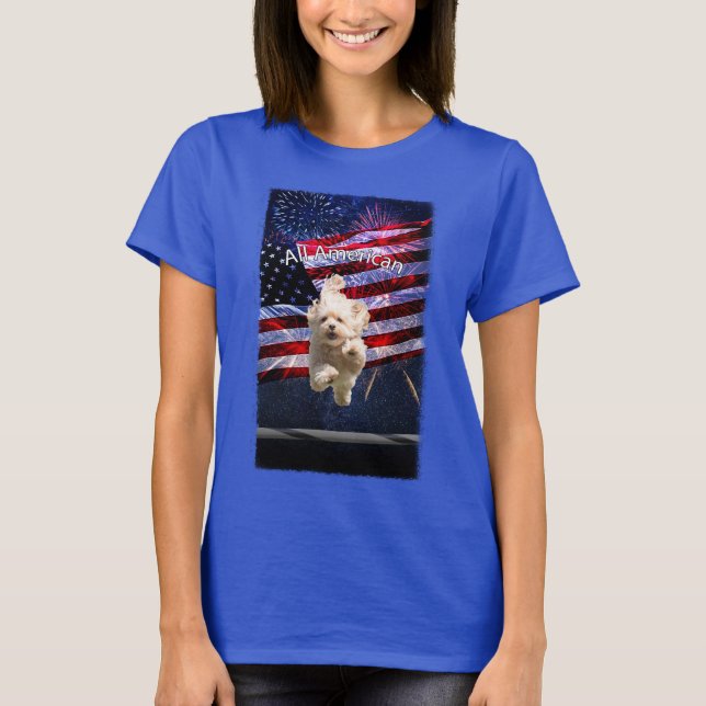 All American Ginny T Shirt (Framsida)