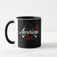 All American Girl 4:e juli-familjen Patriotic
