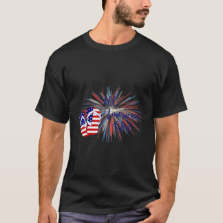 All American Girl Patriotic 4:e Roligten T-Shirt