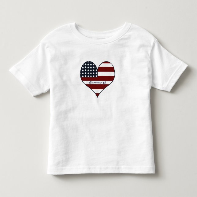 All American Girl T-Shirt (Framsida)