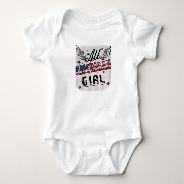All American Girl T Shirt (Framsida)