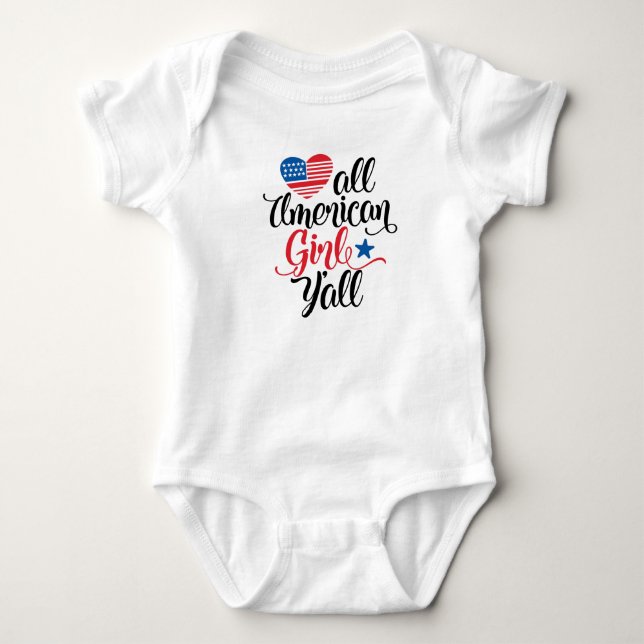 All American Girl T Shirt (Framsida)