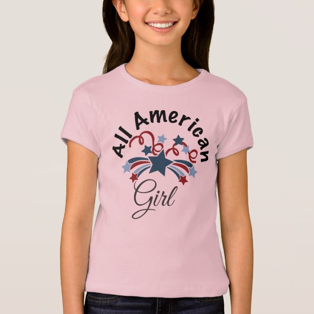All-American Girl T-Shirt (Framsida)