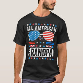 All American Grandpa Patriotic t shirt