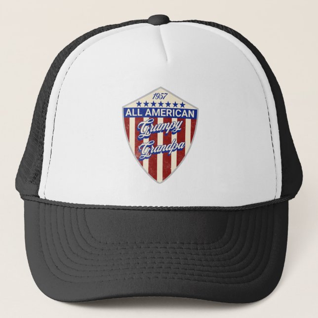 All American Grumpy Grandpa Keps (Framsida)