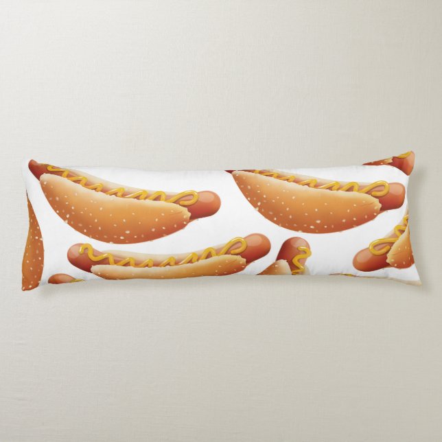 All American Hot Dog. Kroppskudde (Baksidan)