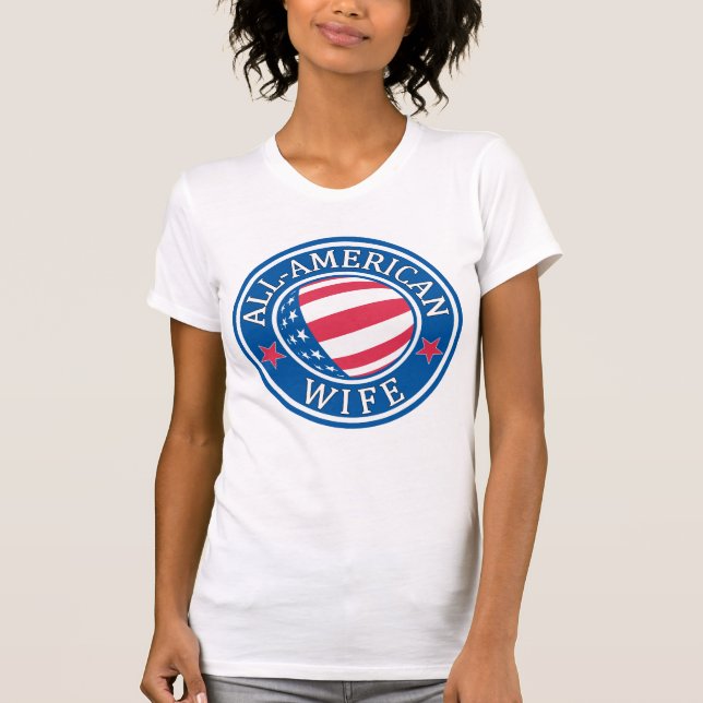 All-American Makfe Tee Shirt (Framsida)