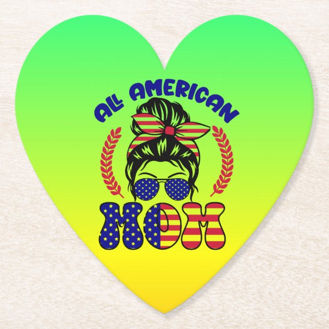 All American Mamma-32169 Underlägg Papper (Framsida)