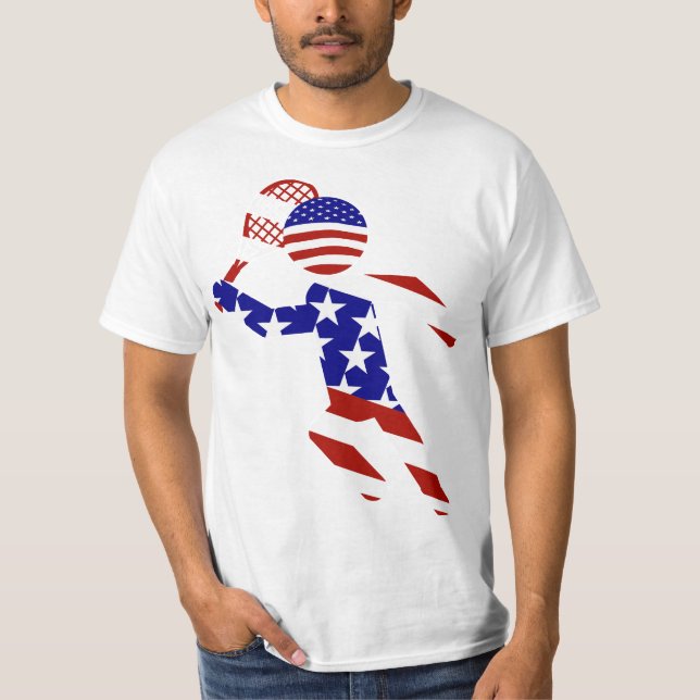 All-American Manar tennis Player T-shirt (Framsida)