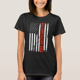 All American Pappa 4:e juli Fars dag Manar pappa T Shirt