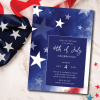 All American Party 4:e juli-inbjudan