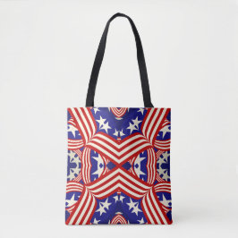 All American Star Spangled Tote Bag Tygkasse