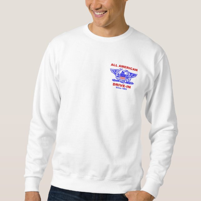 All American Sweathshirt Massapequa Lång Ärmad Tröja (Framsida)