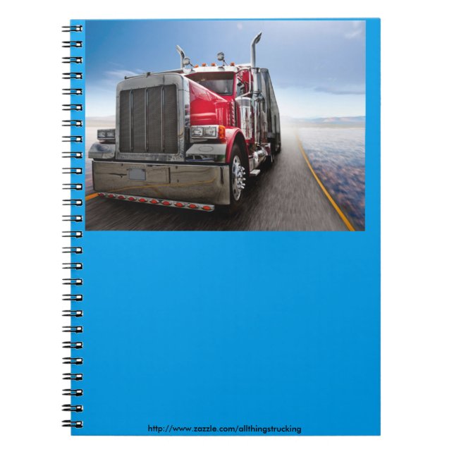 All American Trucker Anteckningsbok (Framsidan)
