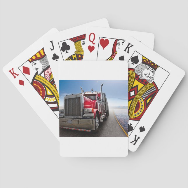 All American Trucker Spel Kort (Baksidan)
