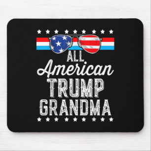 All American Trump Grandma American Flagga Sungles Musmatta