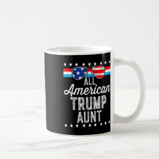 All American Trump Moster American Flagga Sungles Kaffemugg