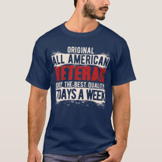 All American Veteran Manar T Shirt