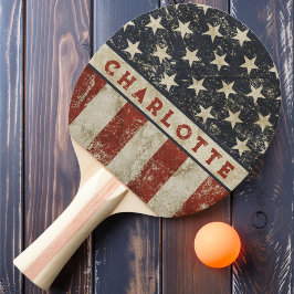 All American Vintage Namn Pingisracket