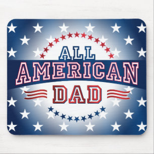 All-Amerikan pappa Mousepad Musmatta